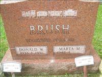 Brush, Donald W. and Marta M.